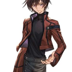 Code Geass Lelouch Lamperouge Brown Cotton Jacket
