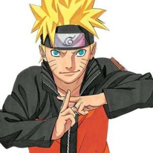 Naruto Shippuden Uzumaki Black and Orange Jacket